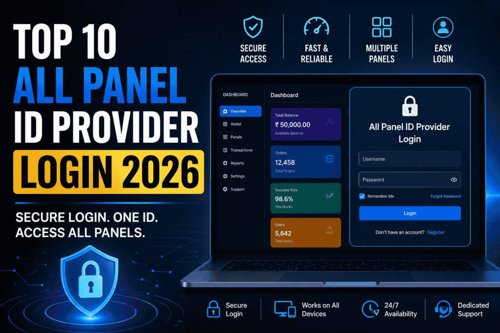 Top 10 All panel id provider login 2026